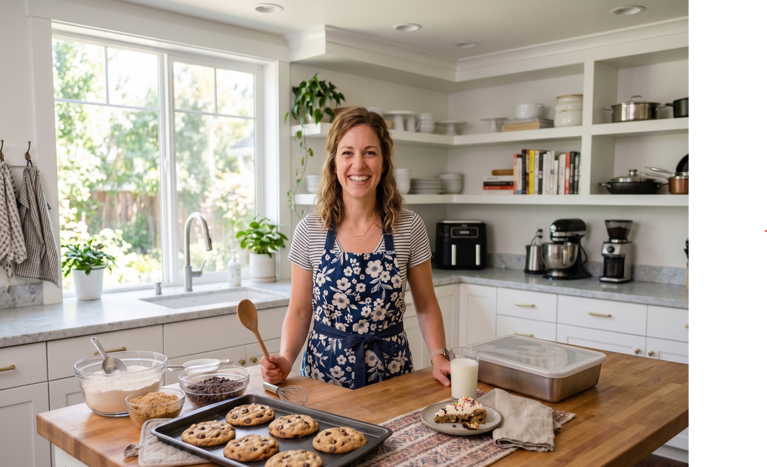 Mrs. Fields Cool Bake Pan: Bake and Cool in One Step | Mrs. Fields