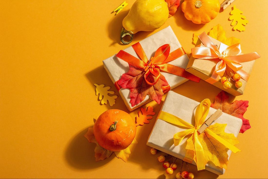fall themed birthday presents