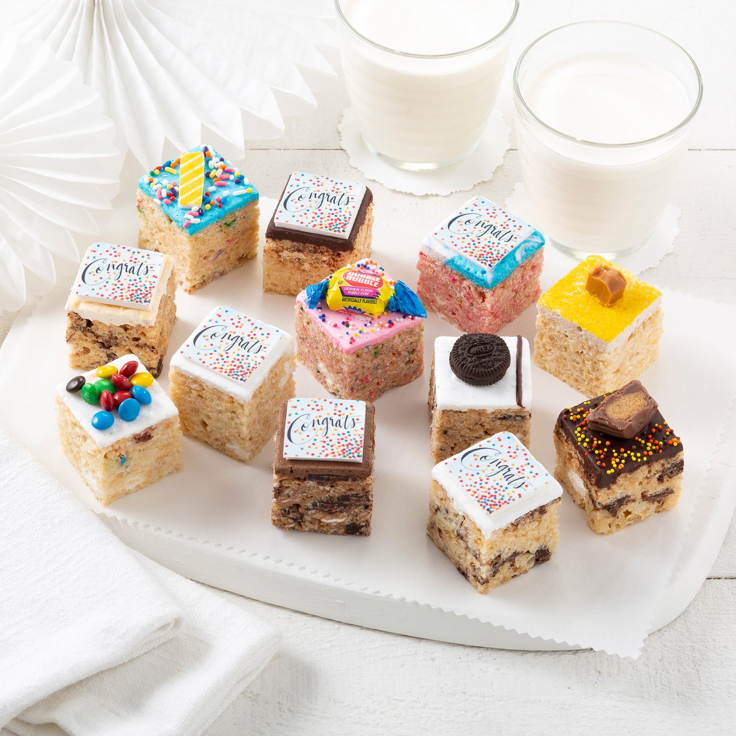 Congrats Rice Krispie Mini Gift Box