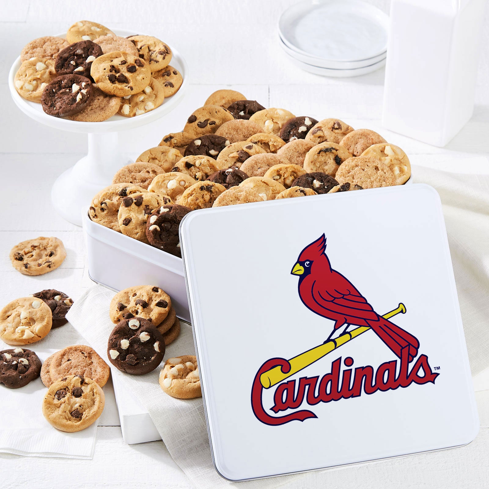 MLB St. Louis Cardinals Cookie Gift Box (Rectangle)