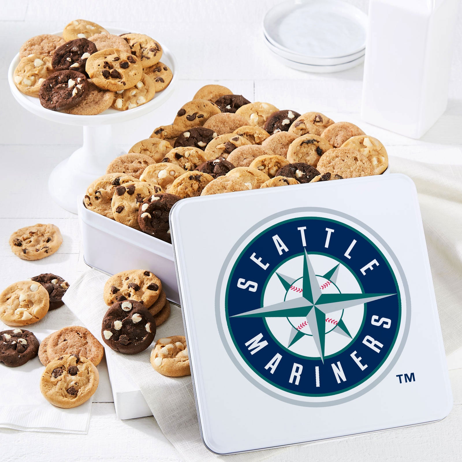 Seattle Mariners Cookie Tin