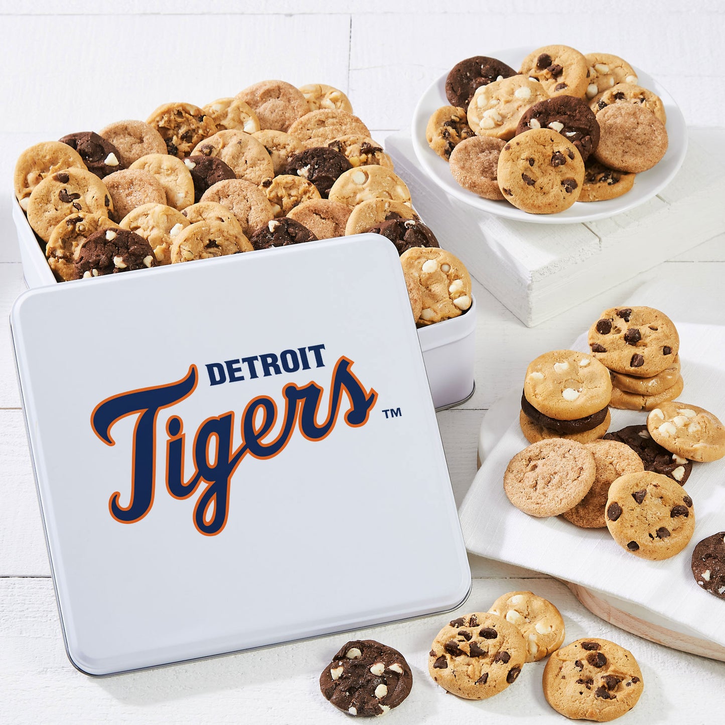 Detroit Tigers Cookie Tin