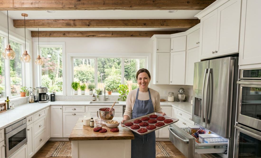 Recipe: Red Velvet Chocolate Chip Cookies