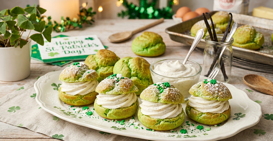 Recipe: St. Patrick's Day Cream Puffs