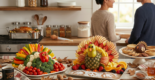 Inspiring Thanksgiving Turkey Trays: Fruit, Veggie & Dessert Ideas