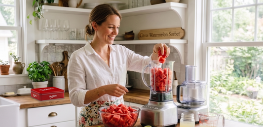 Citrus Watermelon Sorbet: The Easiest 5-Ingredient Summer Dessert