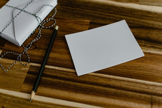 Writing a thoughtful sympathy card