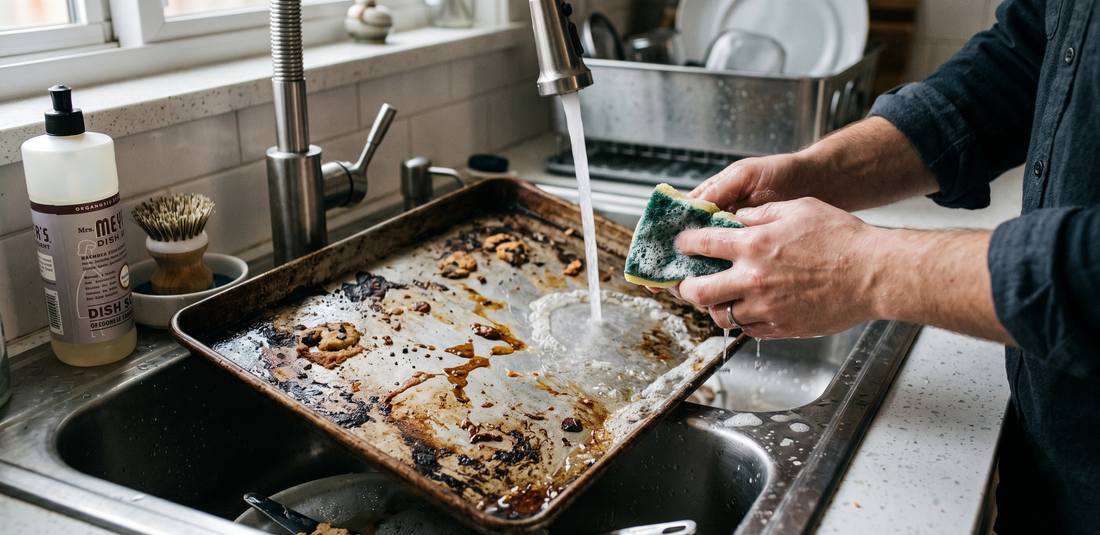 How to Clean Baking Sheets: The Baking Soda Method That Actually Works