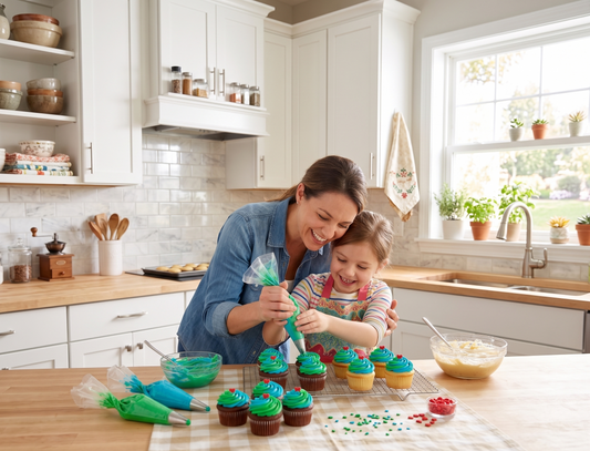 Recipe: Earth Day Cupcakes with Cloud Frosting