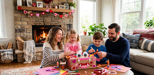 How To: Make a Valentine Monster Box