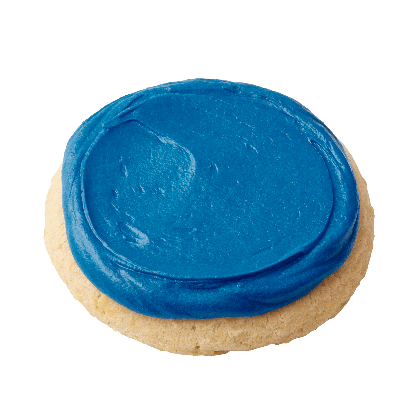 Blue Round Cookie