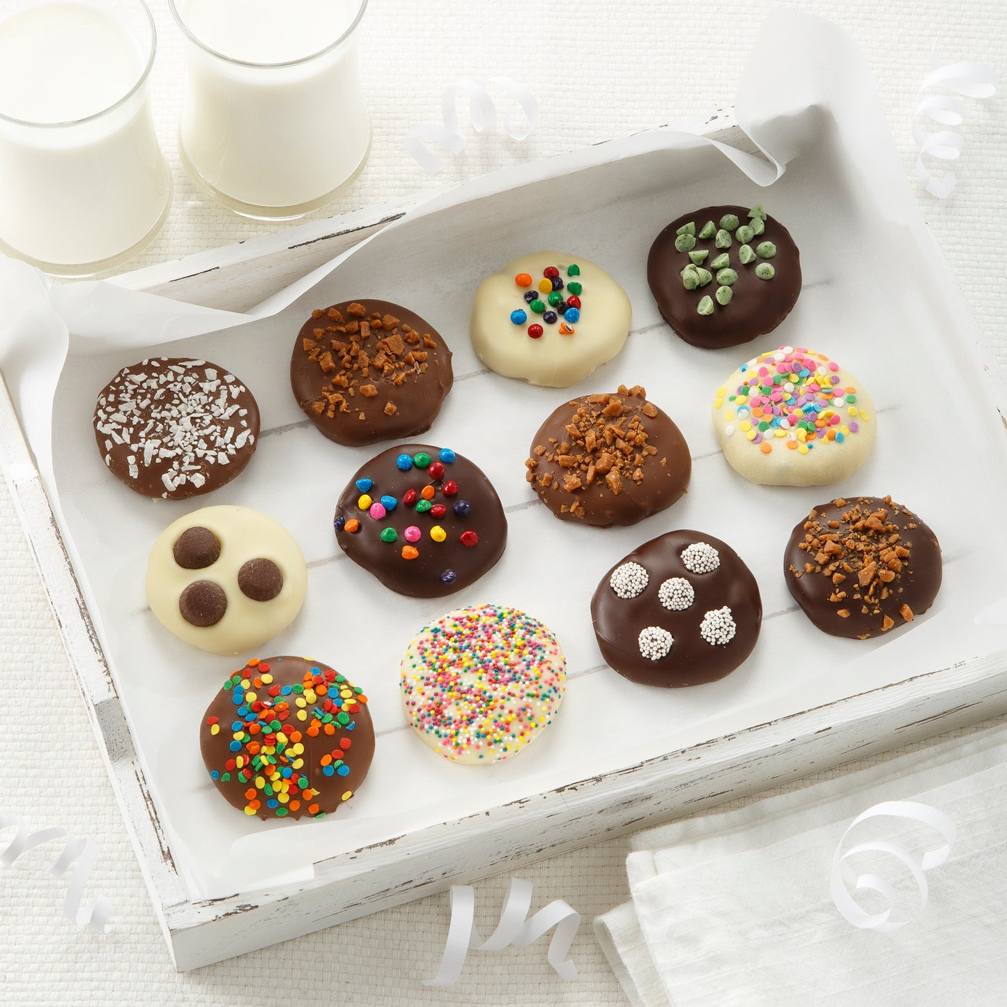 Ultimate Belgian Chocolate-Covered Nibblers® BIte-Sized Cookies