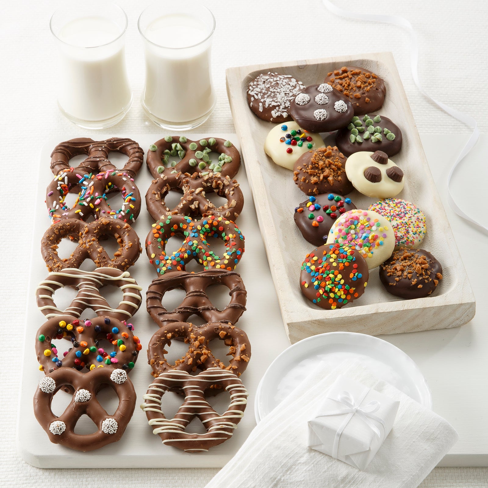 Ultimate Belgian ChocolateCovered Pretzels & Nibblers® Mrs. Fields