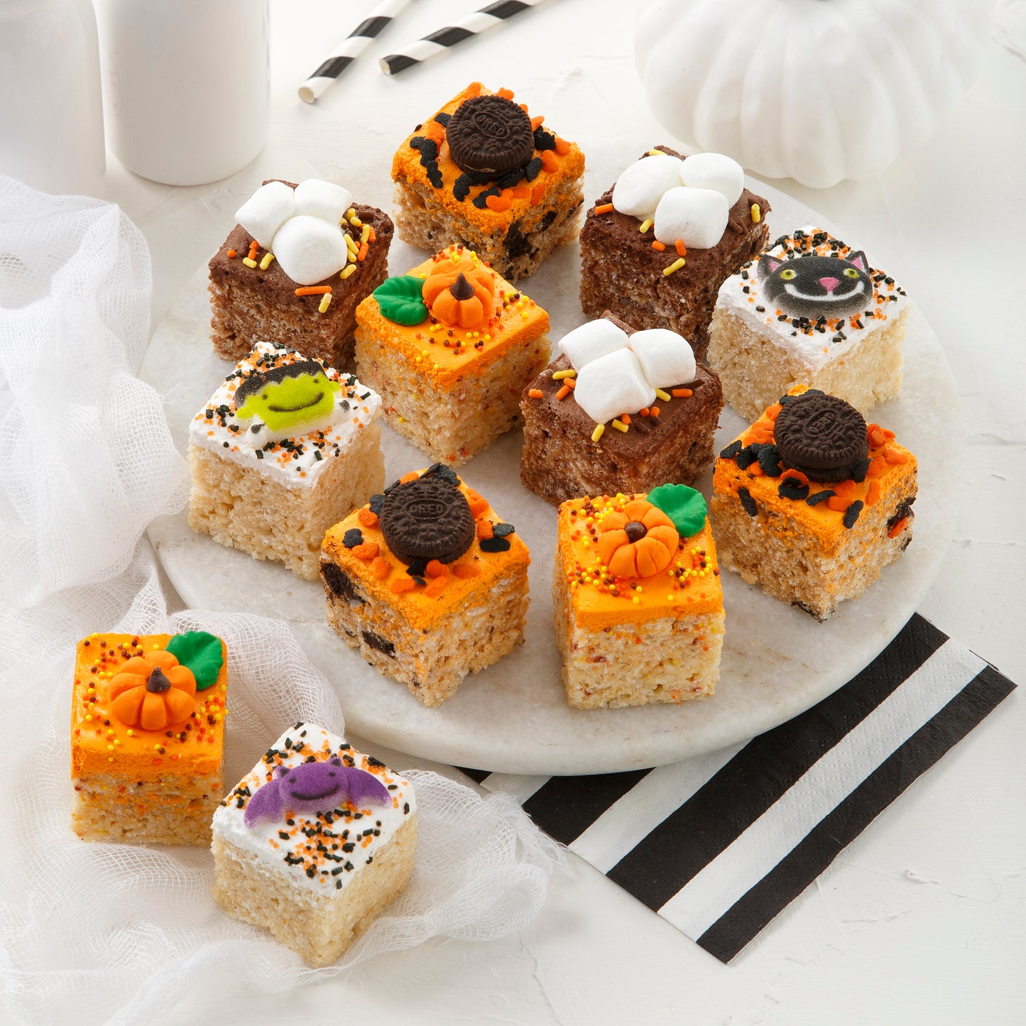 Halloween Mini Rice Krispie Gift Box