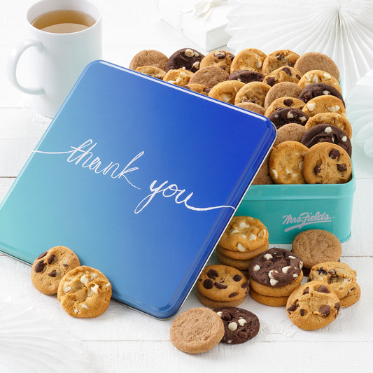 Thank You 48 Nibblers Cookie Tin