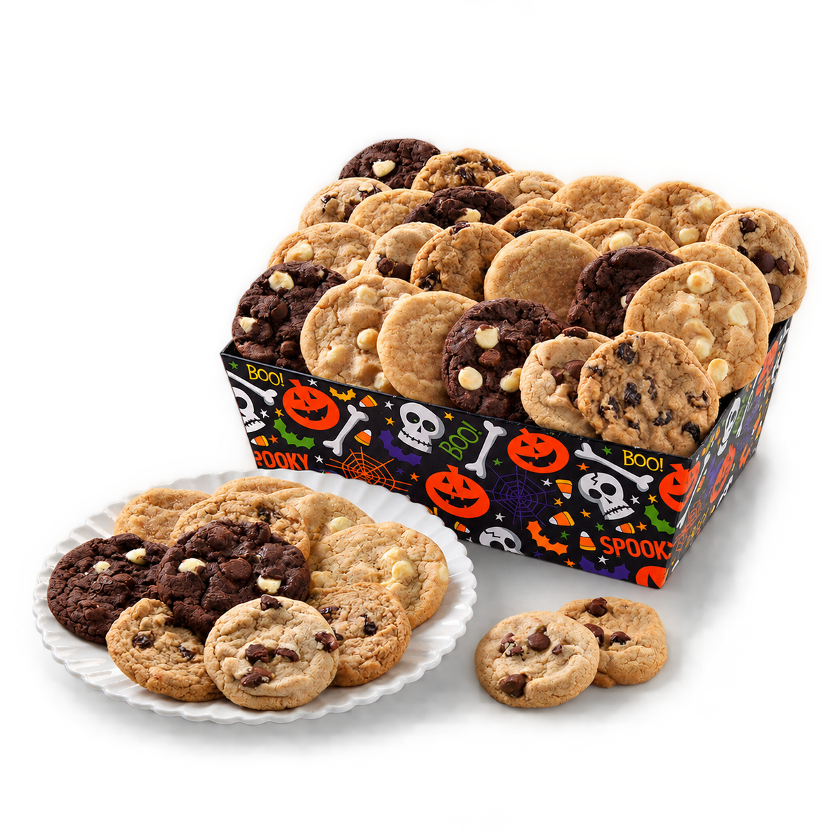 Halloween Nibblers® Bite-Sized Cookies Crate - 36 Count