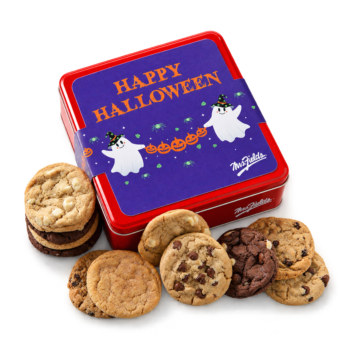Happy Halloween Original Cookie Tin - 12 Count
