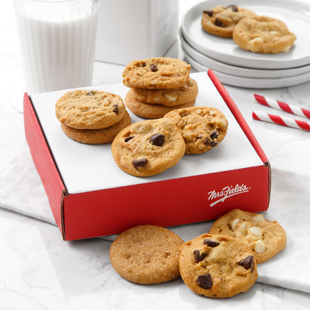 Sampler 12 Nibblers Bite Sized Cookies Box | Mrs. Fields
