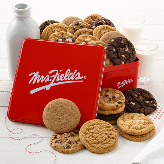 Mrs. Fields Two Dozen Signature Cookie Tin