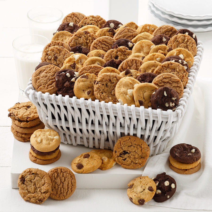 その他 Cookie 72 Nibblers® Bite-Sized Cookies Basket | Mrs. Fields