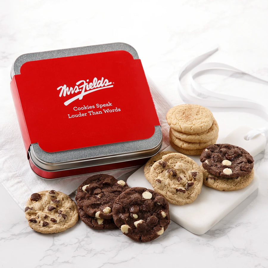 Sampler Nibblers® Bite-Sized Cookies Tin - 12 Count