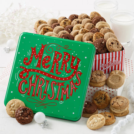 Very Merry 48 Cookies Tin | Mrs. Fields