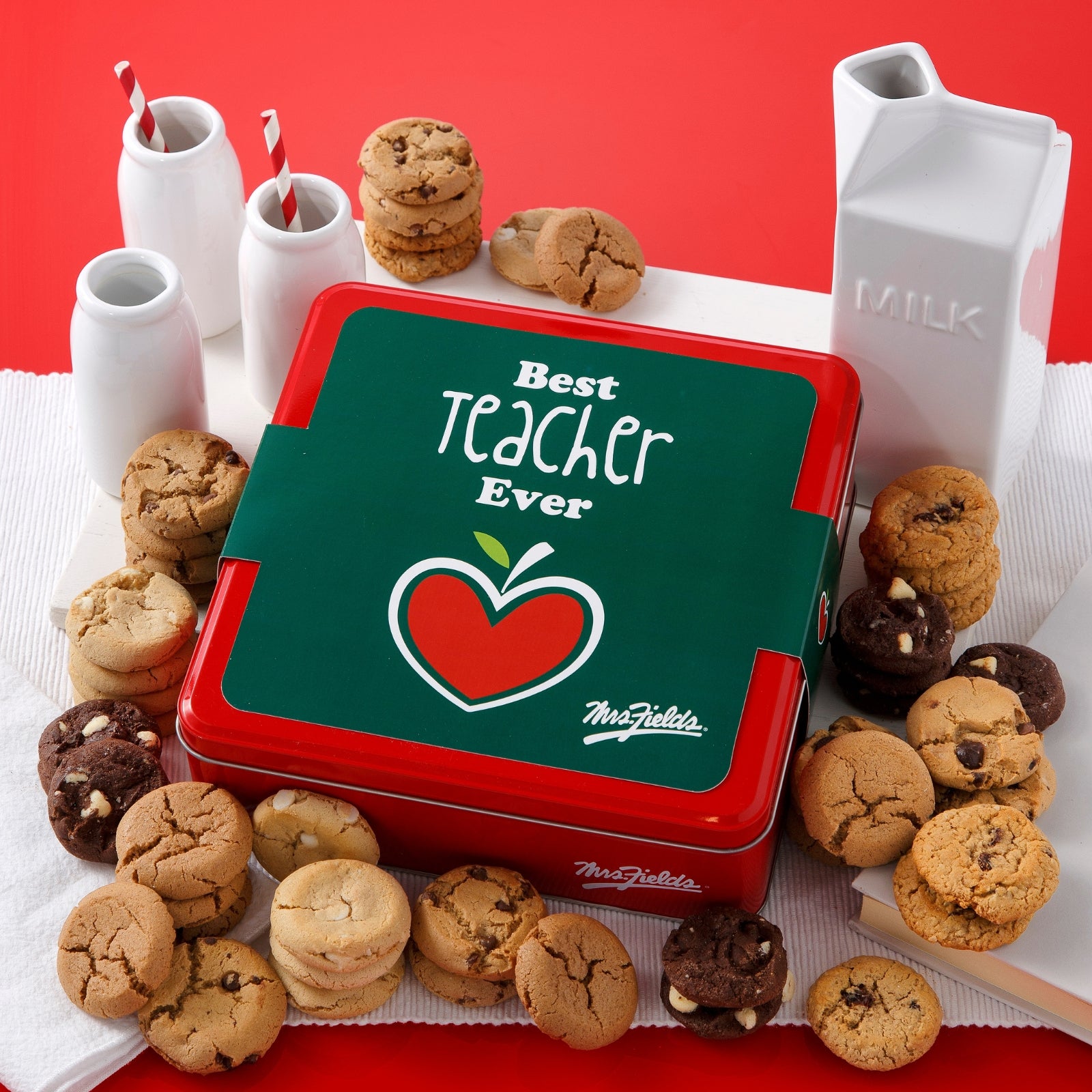 Teacher Appreciation 48 Nibblers® Bite-Sized Cookies Signature Tin
