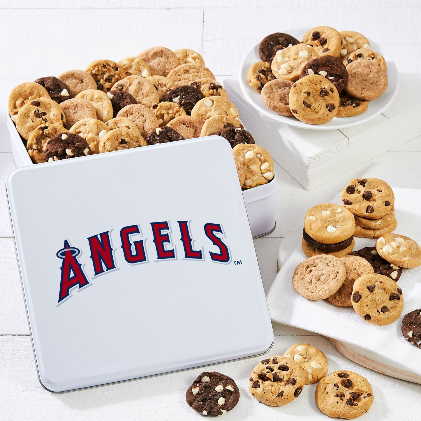 Los Angeles Angels Cookie Tin