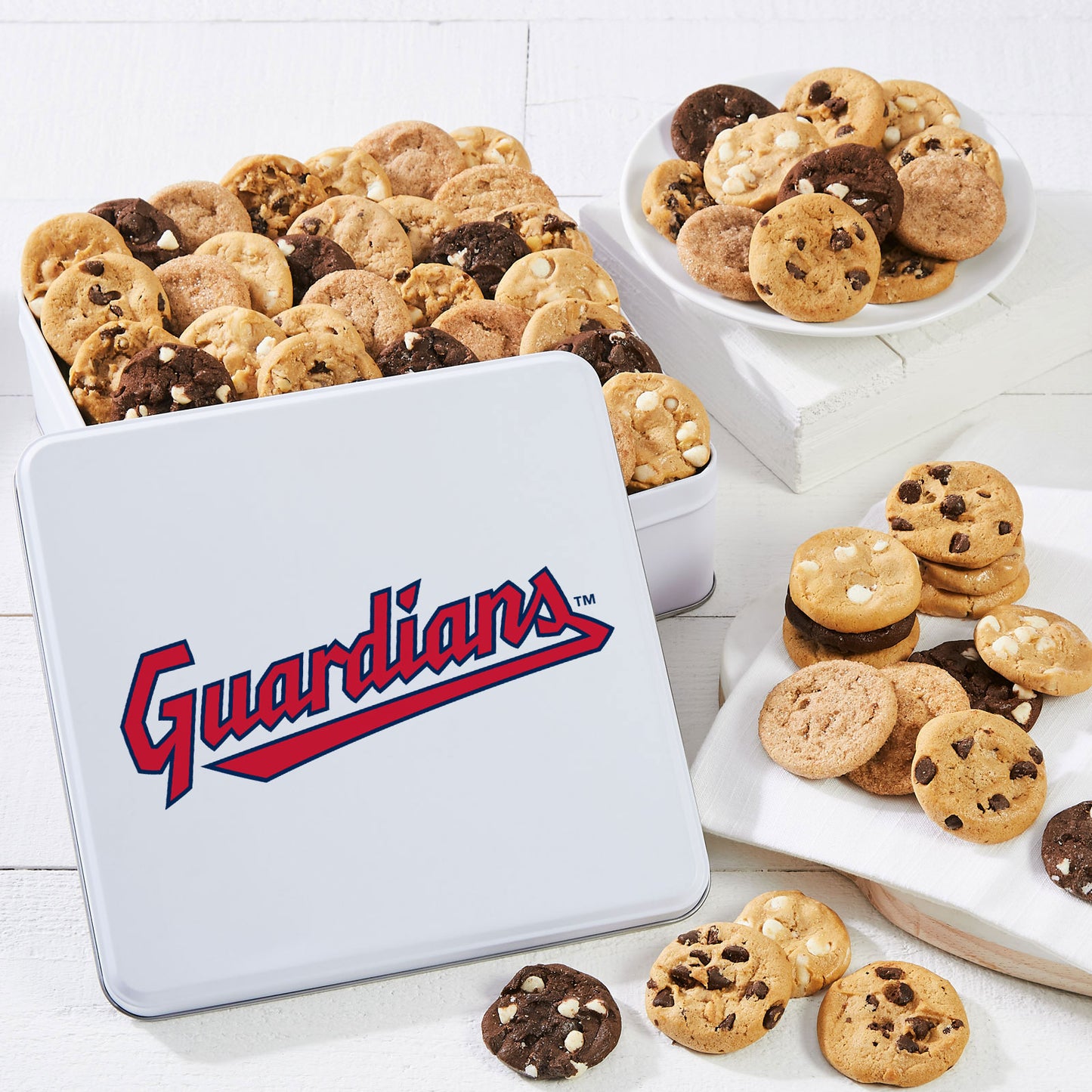 Cleveland Guardians Cookie Tin