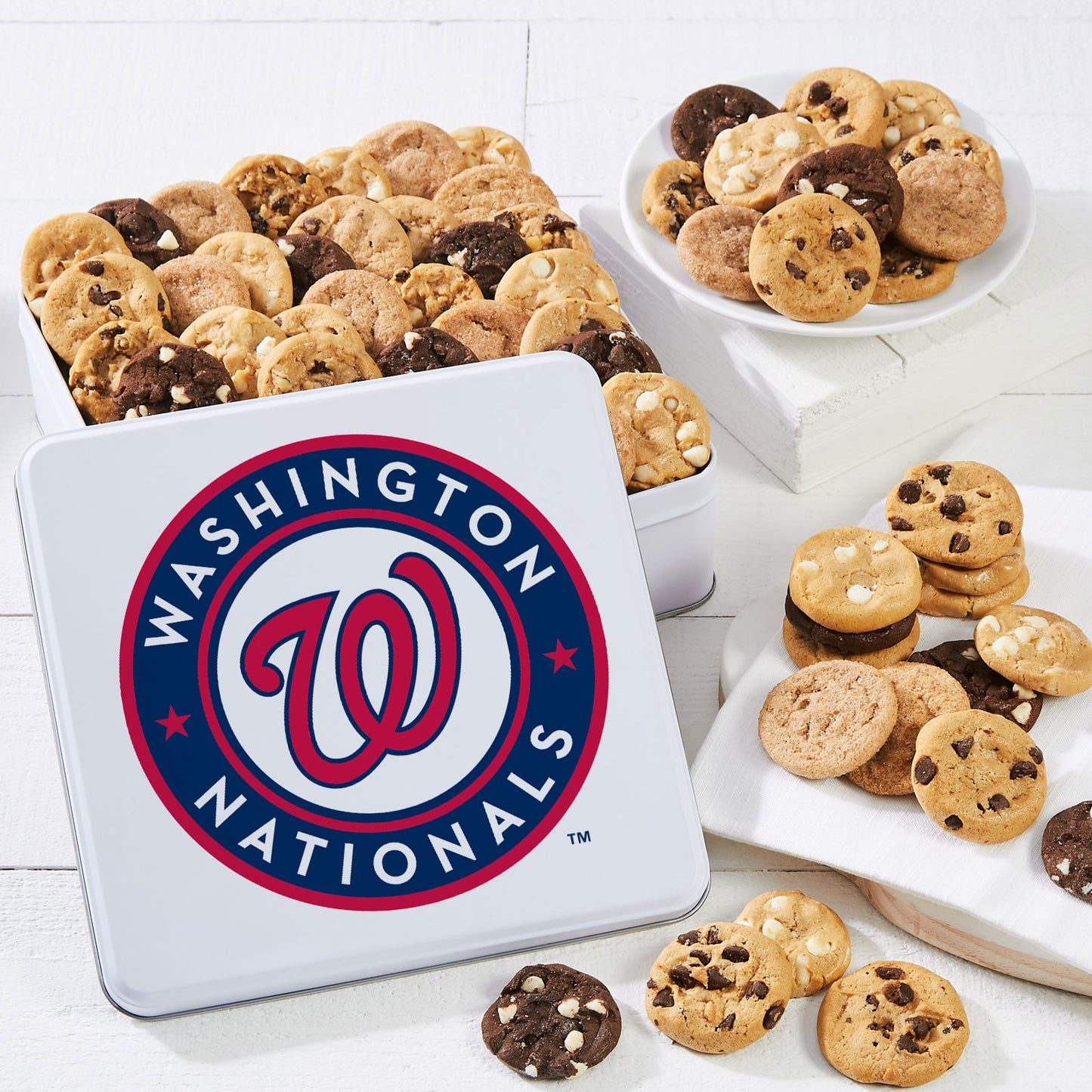 Washington Nationals Cookie Tin