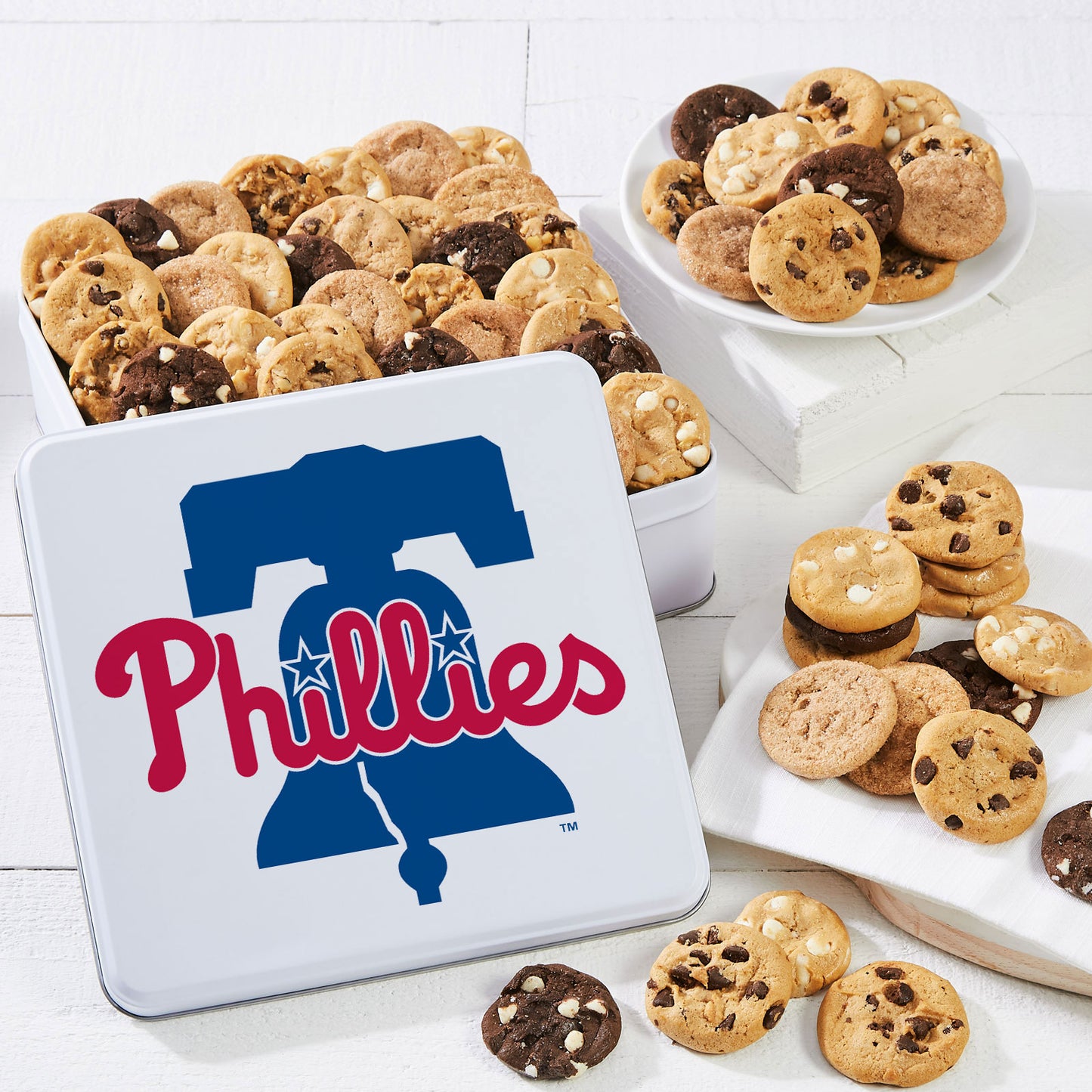 Philadelphia Phillies Cookie Tin