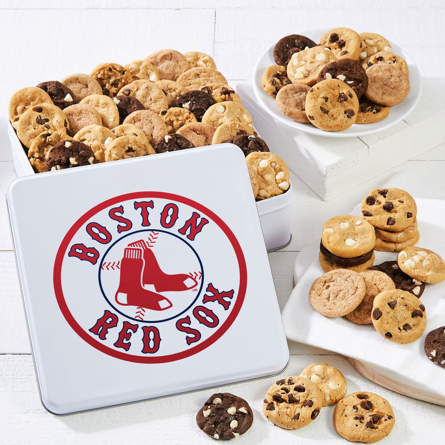 Boston Red Sox Cookie Tin