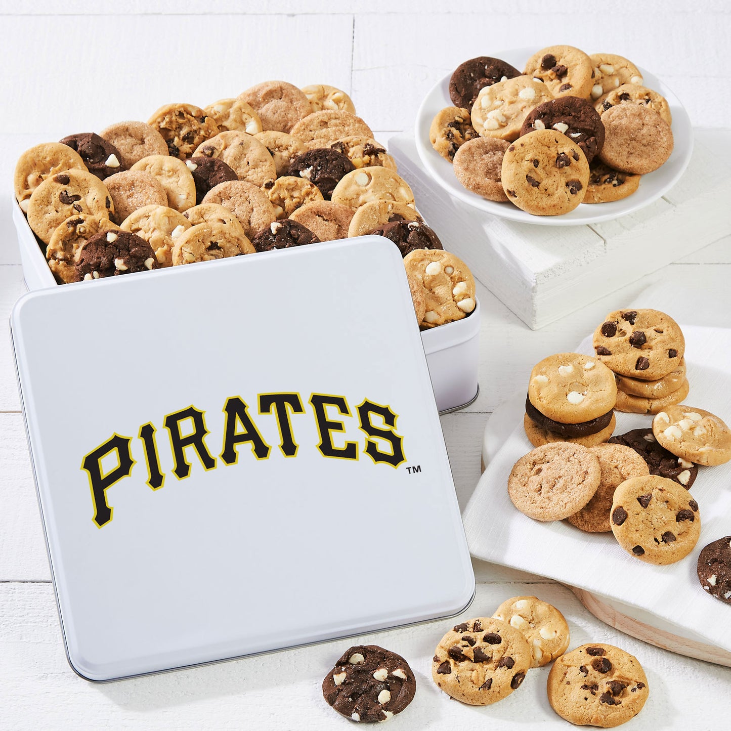 Pittsburgh Pirates Cookie Tin