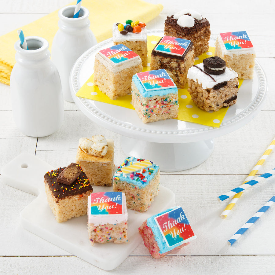 Thank You Rice Krispie Mini Gift Box