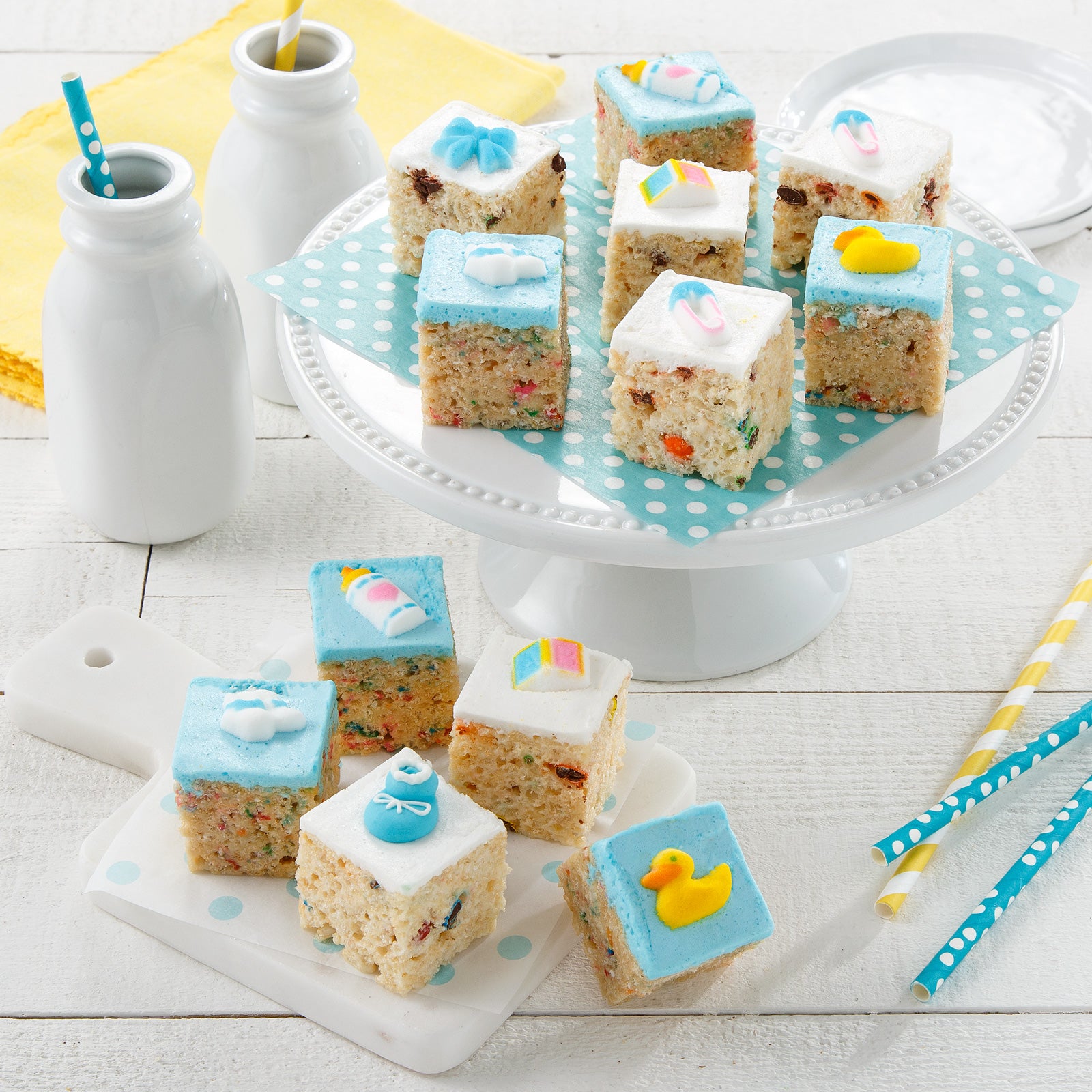 Baby Boy Rice Krispie Mini Gift Box