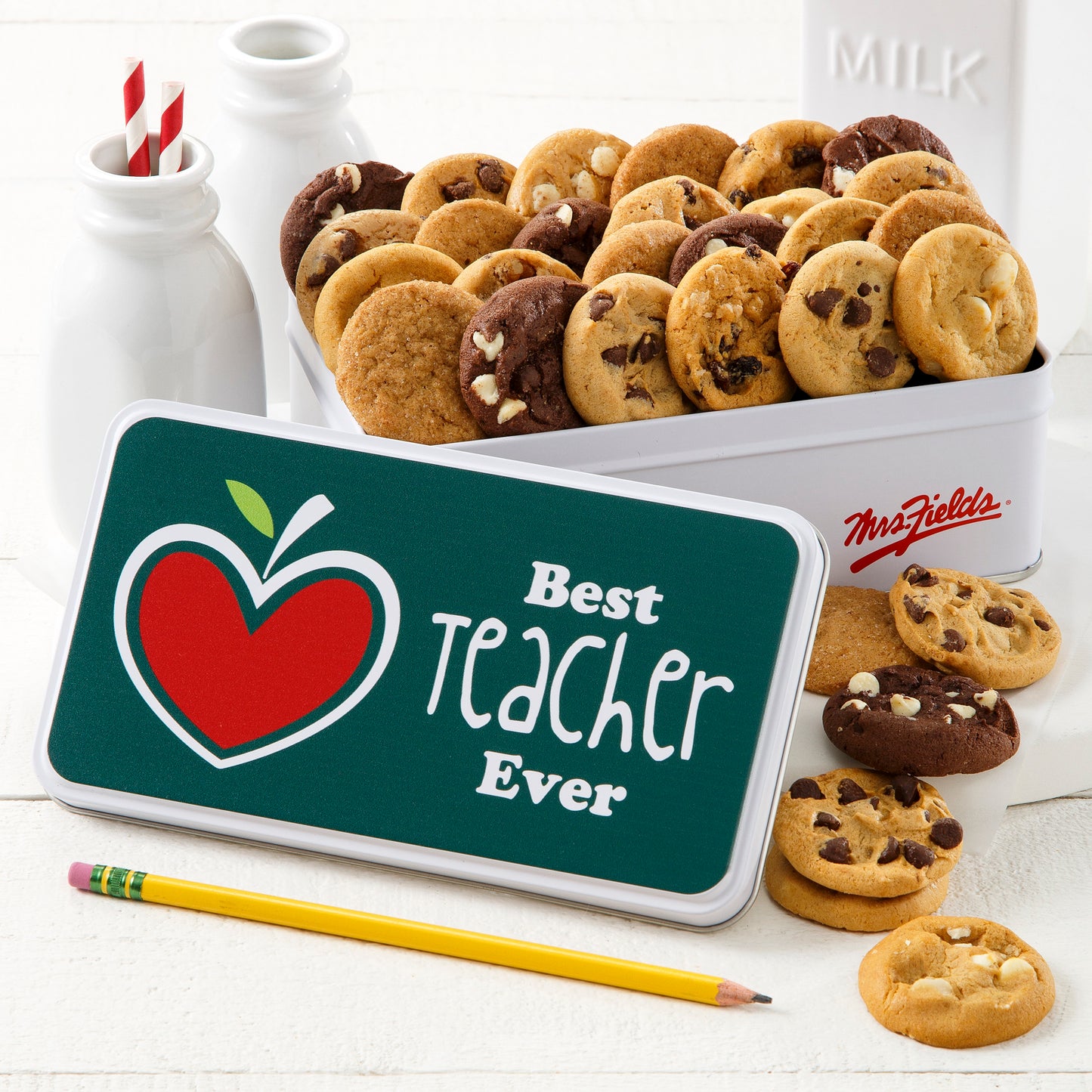 Best Teacher Ever Cookie Tin