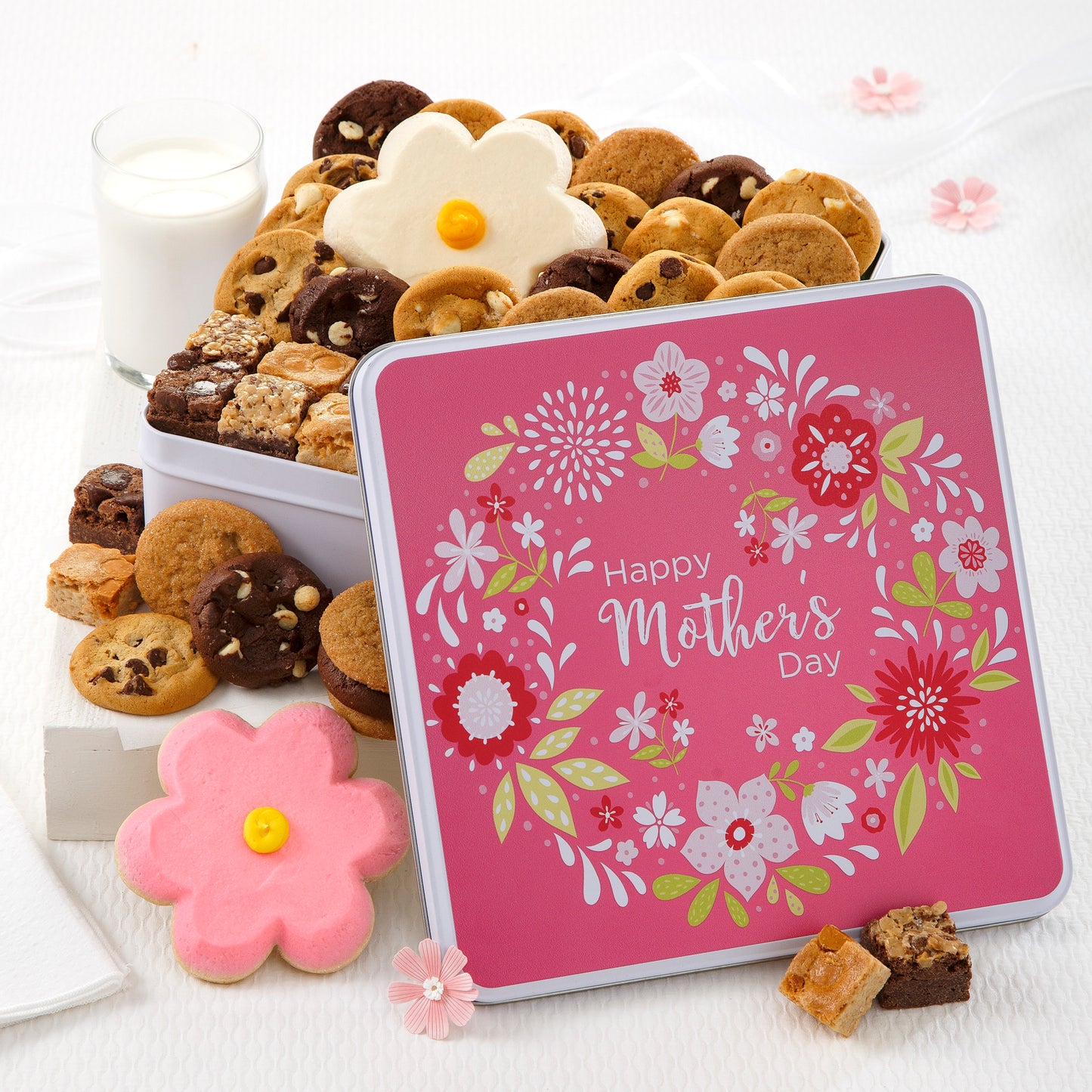 Mother's Day Bouquet Cookie Tin