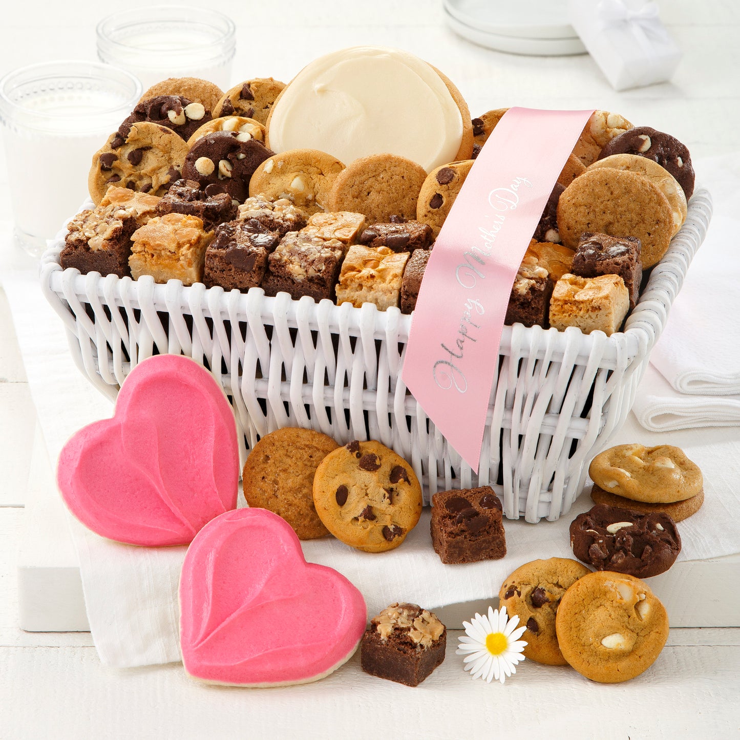 Mother's Day Cookie Basket of Love